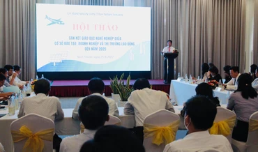 Quang cảnh buổi hội thảo.