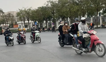 Không khí lạnh tiếp tục tăng cường ở miền bắc. Ảnh: Đ.T