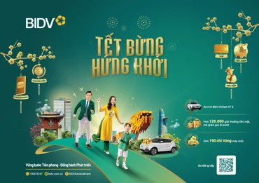 BIDV tung loạt quà tặng, ưu đãi “khủng” dành cho khách hàng dịp Tết 
