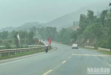 Vùng núi Bắc Bộ có nơi trời lạnh. (Ảnh: Đ.T)