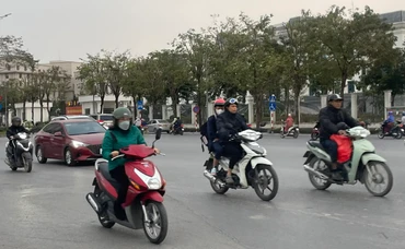 Khu vực Bắc Bộ trời rét đậm, rét hại. (Ảnh: Đ.T)