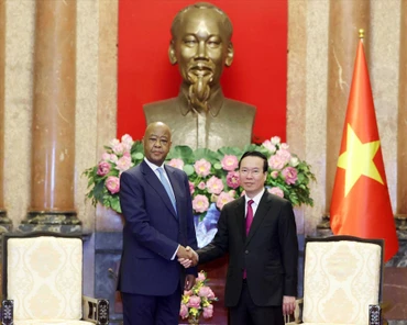 Chủ tịch nước Võ Văn Thưởng tiếp ông Abdulrahman Omar Kinana, Phó Chủ tịch Đảng cách mạng cầm quyền Tanzania. 