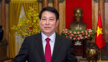 Chủ tịch nước Lương Cường. (Ảnh: THỦY NGUYÊN)