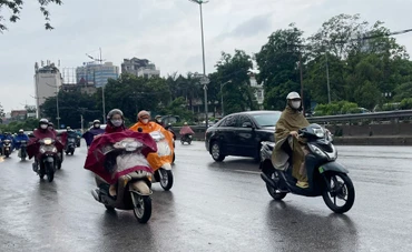 Dự báo khu vực Hà Nội có mưa rào và dông. (Ảnh minh họa: Đ.T)