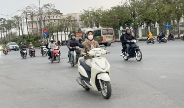 Miền bắc rét đậm, rét hại. (Ảnh: Đ.T)