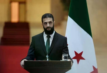 Tổng thống lâm thời Syria, Ahmed al-Sharaa. (Nguồn: AA)