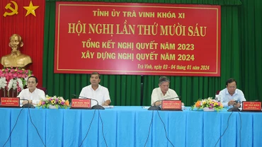 Hội nghị Ban Chấp hành Đảng bộ tỉnh Trà Vinh lần thứ 16.