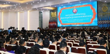 Đại hội bất thường của CPP có sự tham dự của khoảng 3.600 đại biểu.