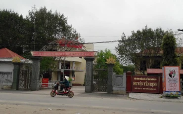 Trụ sở Hội đồng nhân dân-Ủy ban nhân dân huyện Yên Định, tỉnh Thanh Hóa.