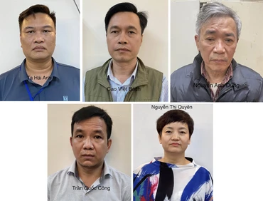 Các bị can.