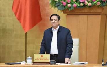 Thủ tướng Phạm Minh Chính. (Ảnh: TRẦN HẢI)