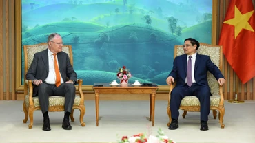 Thủ tướng Phạm Minh Chính tiếp ngài Stephan Weil, Thủ hiến bang Hạ Saxony, Đức.