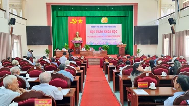 Quang cảnh buổi Hội thảo sáng 15/11. 