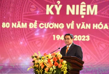 Thủ tướng Phạm Minh Chính Phát biểu tại buổi lễ.