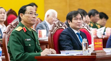 Thượng tướng Trần Quang Phương, Phó Chủ tịch Quốc hội dự Hội thảo.