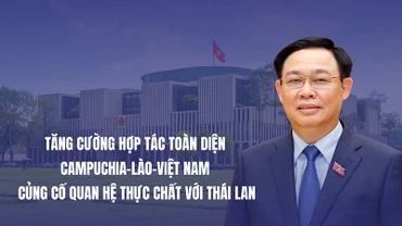 Tăng cường hợp tác toàn diện Campuchia-Lào-Việt Nam, củng cố quan hệ thực chất với Thái Lan