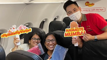 Mỗi chuyến bay Vietjet là một trải nghiệm mới lạ.