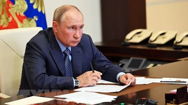 Tổng thống Nga Vladimir Putin. (Ảnh: AFP/TTXVN)