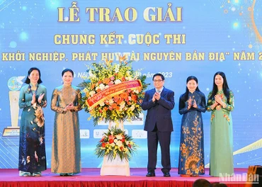 [Ảnh] Lễ trao giải cuộc thi Phụ nữ khởi nghiệp năm 2023