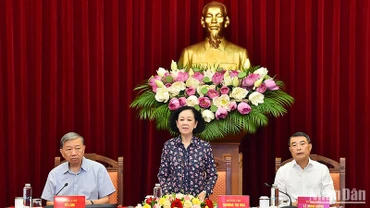[Ảnh] Hội nghị giao ban công tác 6 tháng đầu năm 2023 với các đồng chí Bí thư Tỉnh ủy, Thành ủy trực thuộc Trung ương