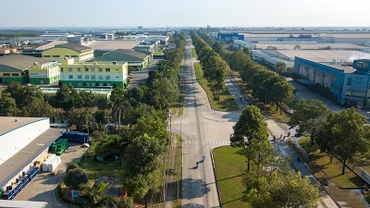 Một góc khu công nghiệp ở Đồng Nai.