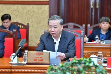 Tổng Bí thư Tô Lâm chủ trì làm việc với Đảng ủy Thanh tra Chính phủ và các cơ quan, đơn vị và thành phố Hà Nội.