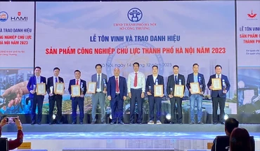 Năm nay, thành phố Hà Nội có thêm 33 sản phẩm công nghiệp chủ lực.