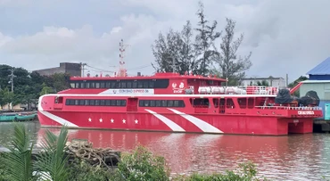 Hiện trạng bến cảng Trần Đề, tỉnh Sóc Trăng.