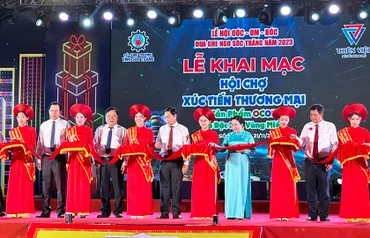 Nghi thức khai mạc hội chợ