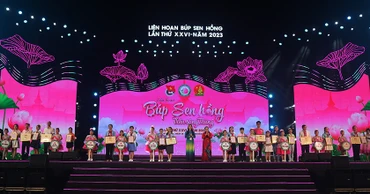 Bế mạc Liên hoan Búp Sen hồng lần thứ 26 năm 2023.