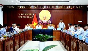 Hội nghị chuyển giao kết quả dự án đánh giá tài nguyên cát biển tại Sóc Trăng.