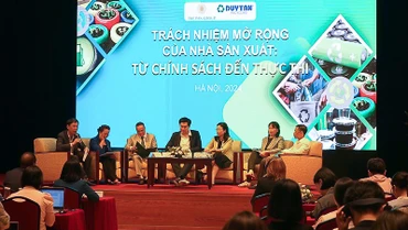 Quang cảnh tọa đàm. (Ảnh: TRUNG HƯNG)