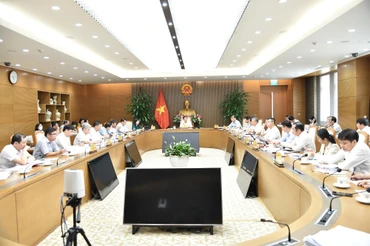 Quang cảnh cuộc họp. (Ảnh: VGP)
