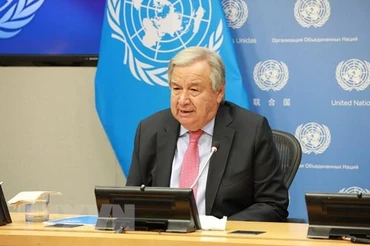 Tổng Thư ký Liên hợp quốc Antonio Guterres. (Ảnh: THX/TTXVN)