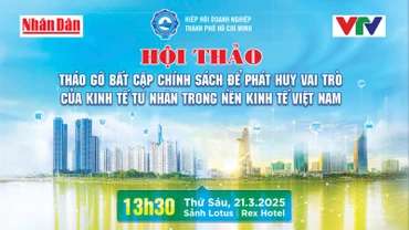 Hội thảo Tháo gỡ bất cập chính sách để phát huy vai trò của kinh tế tư nhân trong nền kinh tế Việt Nam