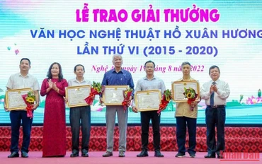 Trao giải A cho các tác giả.