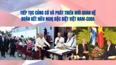 Tiếp tục củng cố và phát triển mối quan hệ đoàn kết hữu nghị đặc biệt Việt Nam-Cuba