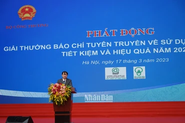 Phát động Giải thưởng báo chí về sử dụng năng lượng tiết kiệm và hiệu quả 2023