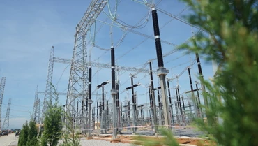 Toàn cảnh Trạm biến áp 500kV Thanh Hóa.