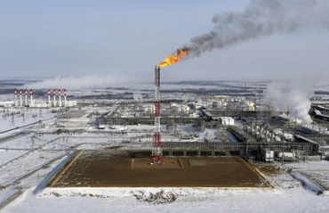 Một cơ sở khai thác dầu mỏ ở mỏ dầu Vankorskoye thuộc sở hữu của công ty Rosneft, thành phố Krasnoyarsk, vùng Siberia, Nga. (Ảnh: Reuters)
