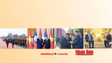 Mốc son mới trong quan hệ đoàn kết, gắn bó Việt Nam-Lào-Campuchia