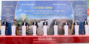 Khởi công dự án thành phần cao tốc bắc-nam, đoạn Vân Phong-Nha Trang
