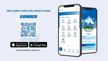 App CSKH SAWACO bảo đảm tính ổn định, thân thiện và tiện lợi cho người dùng.