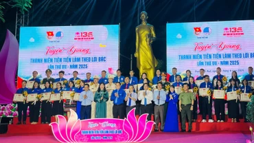 Thành đoàn Huế tổ chức Chương trình tuyên dương thanh niên tiên tiến làm theo lời Bác lần thứ VII, năm 2025.