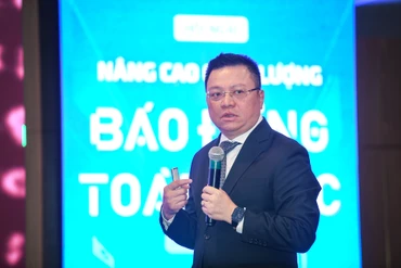 Đồng chí Lê Quốc Minh, Ủy viên Trung ương Đảng, Tổng Biên tập Báo Nhân Dân, Phó Trưởng ban Tuyên giáo Trung ương, Chủ tịch Hội Nhà báo Việt Nam. 