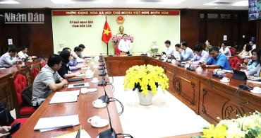 Phó Chủ tịch Thường trực Ủy ban nhân dân tỉnh Đắk Lắk, Phó trưởng Ban Chỉ đạo cải cách hành chính tỉnh Nguyễn Tuấn Hà phát biểu tại Hội nghị.