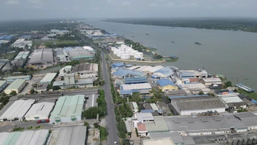 Một góc Khu công nghiệp Trà Nóc 1.