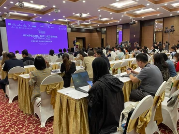 Toàn cảnh cuộc họp báo tại Hà Nội.