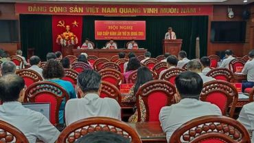 Hội nghị lần thứ 20, Ban Chấp hành Đảng bộ tỉnh Hải Dương khóa 17 triển khai công tác chuẩn bị đại hội đảng cấp cơ sở và cấp trên cơ sở.