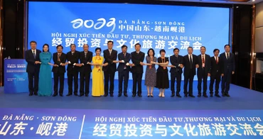 Đà Nẵng đẩy mạnh xúc tiến đầu tư, thương mại du lịch tại tỉnh Sơn Đông (Trung Quốc). (Ảnh: Ban Tuyên giáo Thành ủy Đà Nẵng cung cấp)